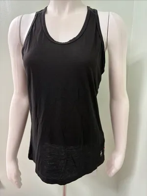 Smartwool black tank small - flaw thumbnail 1