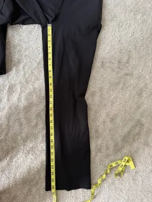 Lululemon Smooth Fit Pull-On High-Rise Cropped Pants in Black Size 4 Work Wear thumbnail 14