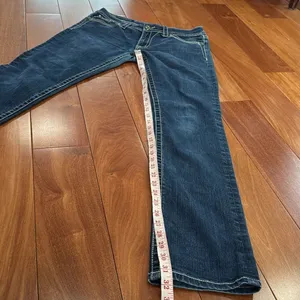 Miss Me Rhinestone Embellished Straight Denim‎ Jeans size 29 thumbnail 11