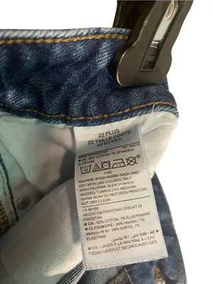 Old Navy Medium Blue Denim Jeans with Contrast Stitching thumbnail 4