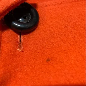 Pendleton 100% Merino Wool Peacoat Double Breasted Collar Pockets Red Medium thumbnail 5