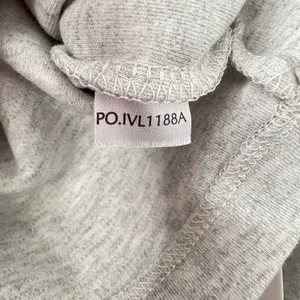 NWT‎ IVL Collective Cotton Jersey Cropped Top Womens Heather Gray Small Athletic thumbnail 10