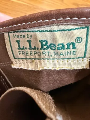 L.L. Bean Boots Original Maine Hunting Shoe Vintage 1980s Women's 6 thumbnail 13
