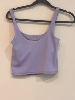 Vuori Daily Crop Tank Zinnia Purple Size S VW1027 thumbnail 6