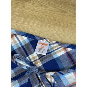 NWOT Gymboree Womens Matching Family Plaid Twill Tiered‎ Dress cotton size L thumbnail 3