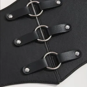 Black O Ring Corset Belt New thumbnail 7