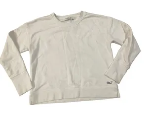 Vineyard Vines womens white sweatshirt size‎ medium thumbnail 1