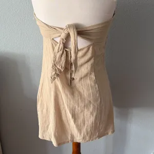Free People Boogie Down Linen Mini Dress Size Medium thumbnail 7