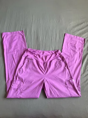 White Cross Allure Style 31 Scrub Pants Pink thumbnail 3