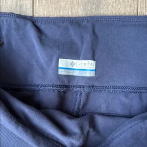 Columbia Blue Track Pants Slim Fit thumbnail 3