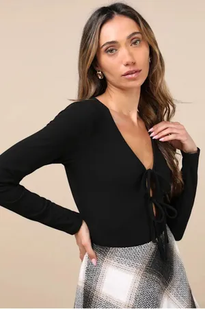 Sweater Bodysuit Black Size XS thumbnail 1