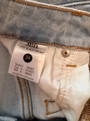 JBD Just Black Denim Jeans High Rise Wide Leg thumbnail 3