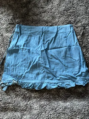 Honey Belle Denim Wrap Skirt thumbnail 2