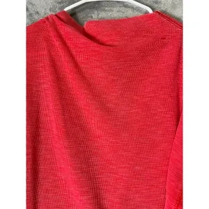 Free People Nikala Ribbed Pullover Slouched Asymmetrical Long Sleeve Casual XS thumbnail 5