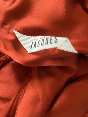 Sleeping with Jacque "Freudian" Silk Slip Dress in Copper. Size 4 thumbnail 8