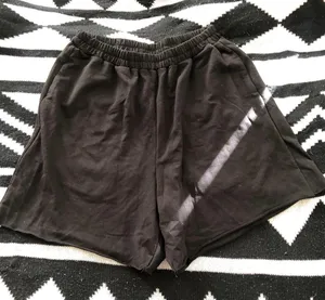 Black lounge shorts thumbnail 1