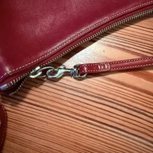 VTG Coach Slim Legacy‎ Shoulder Bag Purse Red Leather 9326 Pristine Inside EUC thumbnail 10