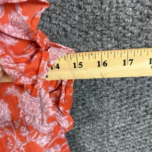 FREE‎ PEOPLE Women's Floral Bonita Printed Flutter Midi Dress Pop Combo Sz-S thumbnail 6