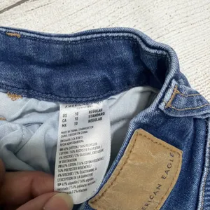 American Eagle Outfitters Jeans Women's Size 10 curvy hi rise next level stretch thumbnail 10