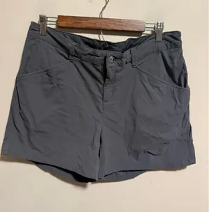 Patagonia Quandary Hiking Outdoor Shorts Forge Gray Dark 5"- Size 12 Women thumbnail 1