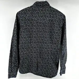 Panhandle Rough Stock Bluse Cape Coral Button Down Pearl Snap Geometric Blue S thumbnail 6