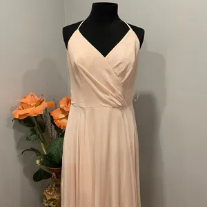 DESSY COLLECTION - Lux Chiffon Ruffled Strap Cutout Wrap Maxi Dress thumbnail 8