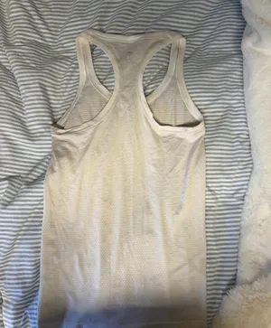 Lululemon white tank top thumbnail 2