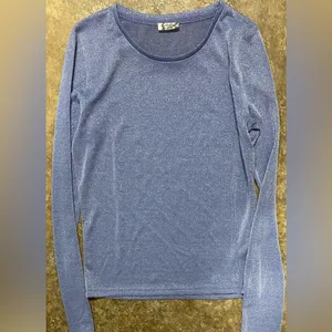 Free People Mesh So Well Layering Top. Size Medium thumbnail 5