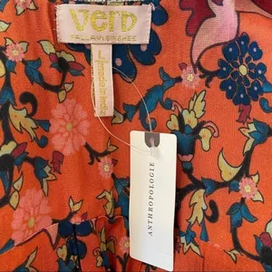 ANTHROPOLOGIE Verb Kellianne Bohemian Rug Tasseled Shirt Jacket Size L NEW thumbnail 10