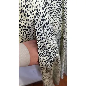 PETAR PETROV Neutral Light Green 100% Silk Black Spots Alex Silk Dress size XS thumbnail 13