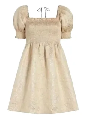 The Hill House Home Athena Nap Dress Metallic Size Small thumbnail 3