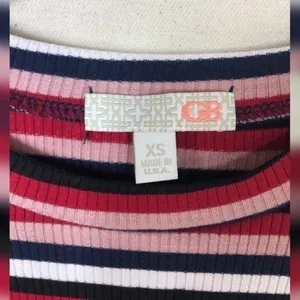 Gianni Bini Stripped short sleeve thumbnail 3