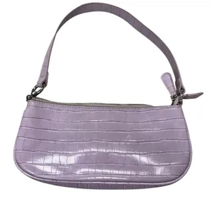 Urban Outfitters Lavender Purple Faux Leather Mini Y2K Handbag Purse Shoulder Bag Spring thumbnail 1