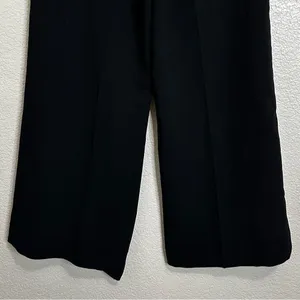 Aritzia Wilfred Black Chici Minimalist Contemporary Wide Leg Pants, Size 6 thumbnail 7