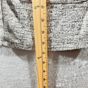 1196 |‎ Garage Grey Marled Knit Open Front Pocket Cardigan Sweater Women XS thumbnail 5