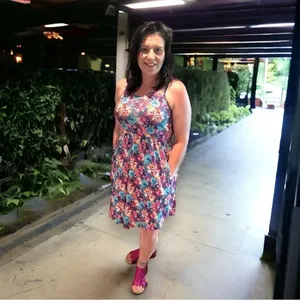 Shirley & Stone‎ Women Floral Sleeveless Pocket Sun Dress Purple 4XL Plus Size thumbnail 8