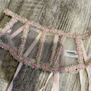 NWOT Crystal Martin Floral Garter Belt thumbnail 2