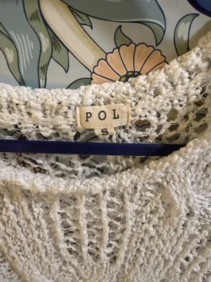 Crochet Sweater White thumbnail 3