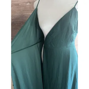 Birdy Grey Dress Formal Women Size Small Green Cindy Wrap Chiffon Prom Wedding thumbnail 9