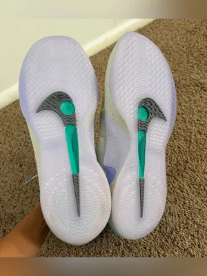 Nike Sabrina 2 Lily Basketball Shoes Gray Pink Teal Size 19.5 NWOT thumbnail 7