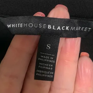 White House Black Market Lace Up Black Dress thumbnail 5