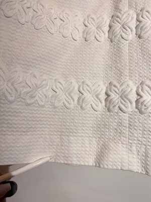Lilly Pulitzer Davis Resort White Cotton Lace Trim Smocked Sundress Size 8 thumbnail 8