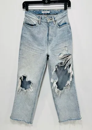 Pacsun jeans! 90s boyfriend, distressed, jeans size 24! thumbnail 1