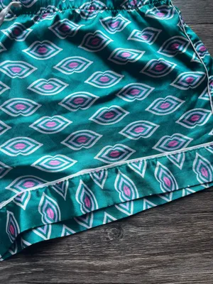 Victoria's Secret Green Kiss PJ Pants thumbnail 2