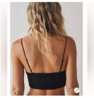 Free People Velvet Bralette thumbnail 3
