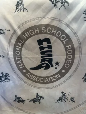 NHSRA National High School Rodeo Association Scarf Barrel Racing Roping Broncs thumbnail 4