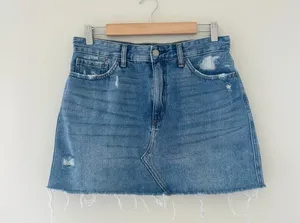 JBD Denim Mini Skirt Sz L Blue Size L thumbnail 1