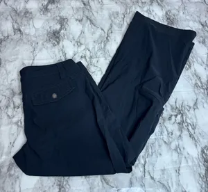 Athleta Size 4 P Black Pants workout dance casual thumbnail 1