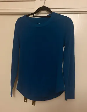 Gap Long Sleeve Waffle Top thumbnail 1