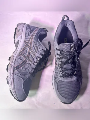 ASICS Women's Gray Athletic GEL Running Shoes with Black Laces thumbnail 3